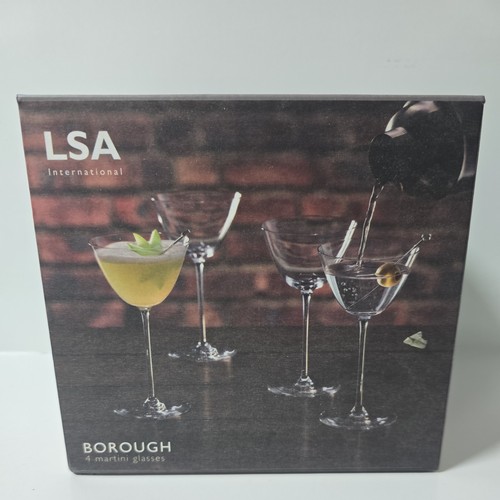 Martini glasses set lsa - martini,