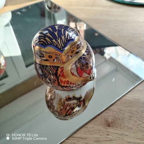 Royal crown derby - derby, paperweight