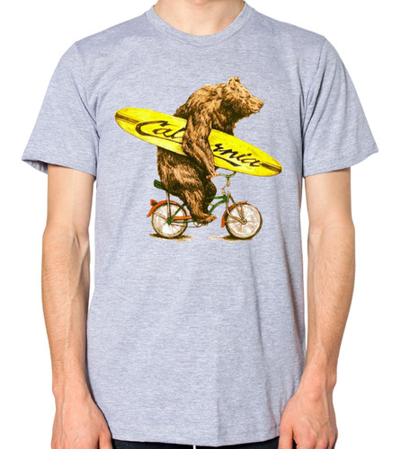Bear riding bike - bear, a