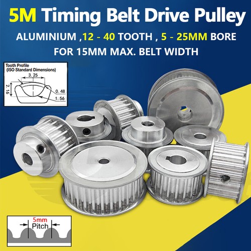 15mm timing belt drive - 5m,