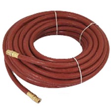 NEW 30ft X 1/4" INCH RUBBER AIR LINE HOSE FOR COMPRESSOR SPRAY GUN AND AIR TOOLS