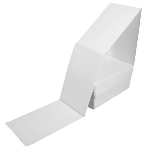 500pcs white thermal label - white,
