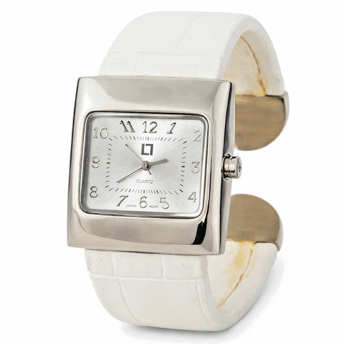 Lori greiner white cuff - greiner, bangle
