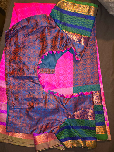 Silk saree with - beautiful, soft