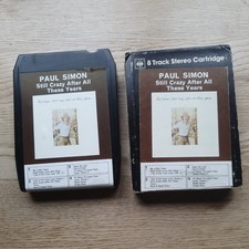 PAUL SIMON / STILL CRAZY AFTER ALL THESE YEARS 8-track cassette cartridge + case
