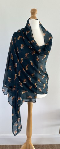 Joules wensley fox print - print, scarf