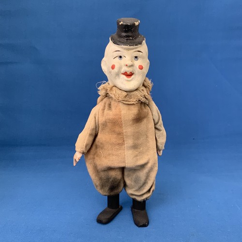 Antique german clown squeeze - german,
