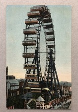 Blackpool, The Great Wheel - Old Picture Postcard.