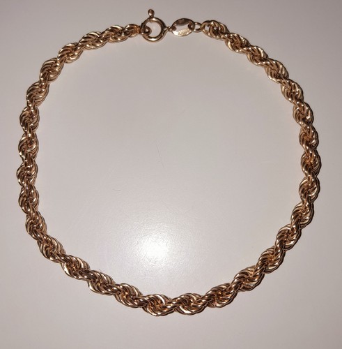 9ct yellow gold rope - 9ct,