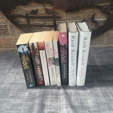 Set Of 8 Ruth Rendell Books HB DJ And PB The Water’s Lovely The Rottweiler