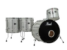 Pearl Export 22" Drum Kit, Silver Sparkle