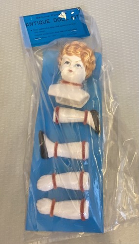 New old porcelain doll - old,
