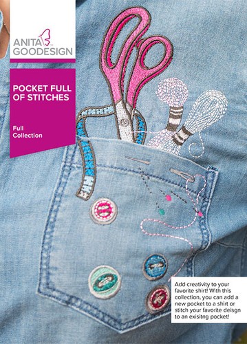 Pocket full stitches anita - pocket,