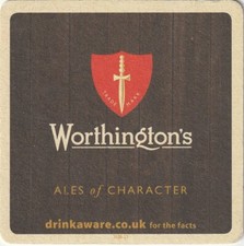 BEER MAT - WORTHINGTON BREWERY