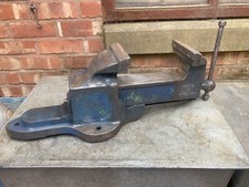 Seriously heavy duty English made Record No25 bench vice 