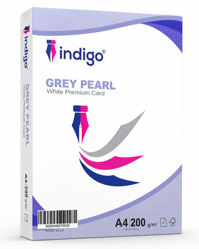 Indigo card white - indigo,