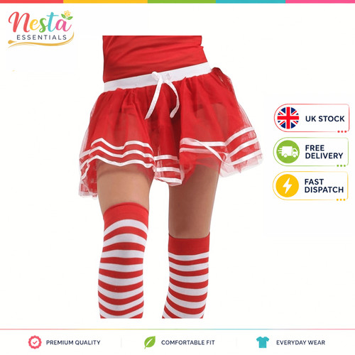 Women red white cheerleader - women,