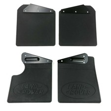 Genuine Front & Rear Mud Flaps Defender 90 Td5 Tdci Puma Td4 1998 - 2016