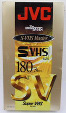 JVC SVHS 180 SV Super VHS -