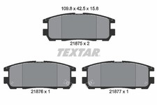 REAR BRAKE PAD SET DISC BRAKE