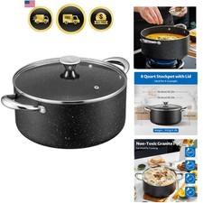 Large 8 Quart Nonstick Stock