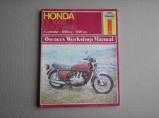 Honda GL 1000 GL1000 Goldwing 1975-76 Haynes workshop manual USED