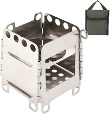 Camping wood stove foldable - camping,