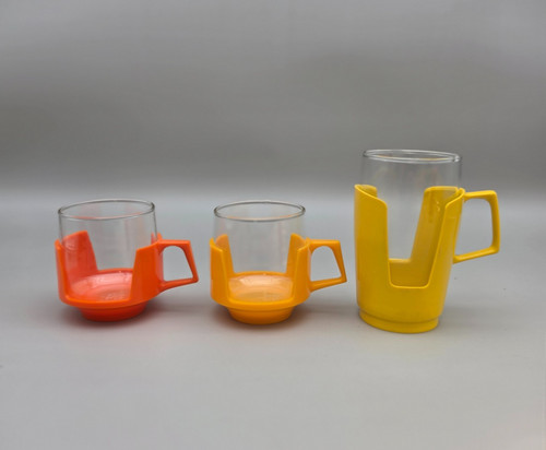 Pyrex drinkups glass - 3, x