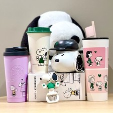 Starbucks China 2025 Cute Snoopy Cup Mug and Insulated Mug Set Birthday Gift