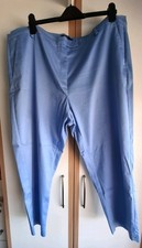 M&S the Mia Slim 3/4 Length Trousers. Size 24 Long. Blue