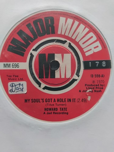 Howard tate soul s - tate, 7"