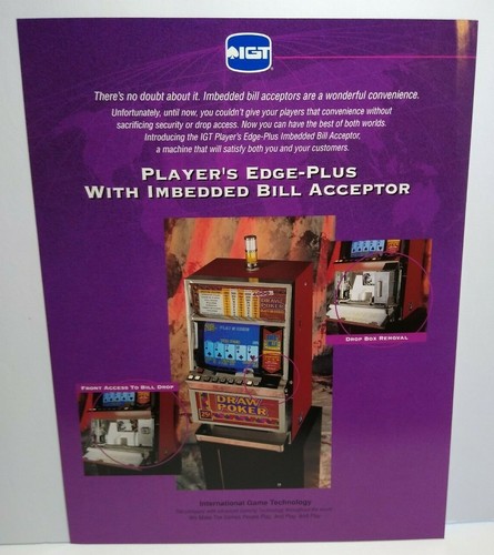Igt slot machine flyer - slot,
