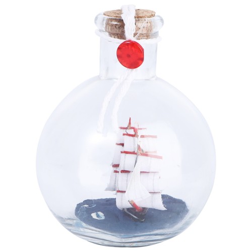 1pc glass bottle ornament - 1pc,