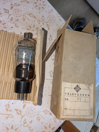 Telefunken rg62 valve half - telefunken,