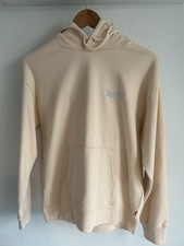 Levis Cream Hoodie Jumper Sweatshirt - UK Size Small (S)