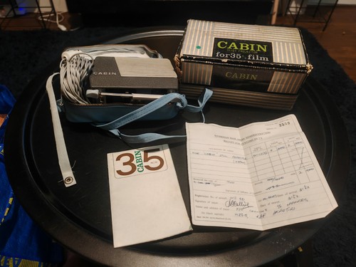 Vintage cabin brand 35mm slide - cabin,