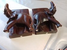 A Pair Of Wooden Carved