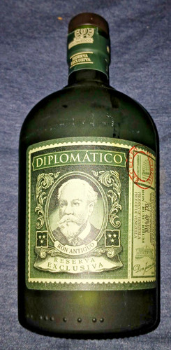 Diplomatico rum 70cl empty - 70cl,