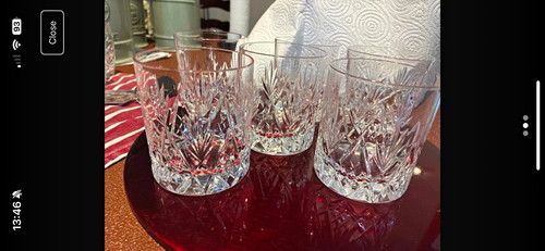 Edinburgh crystal set - of, 6