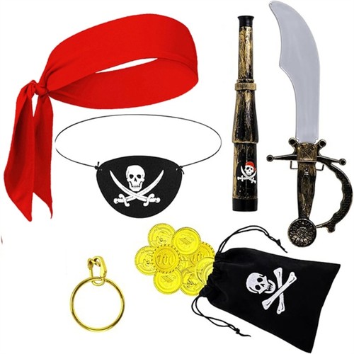Captain pirate dressing set - pirate,