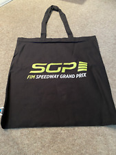 FIM Speedway Grand Prix Black Cotton Bag