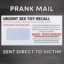 Prank Mail Package - Sent