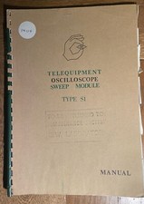 Telequipment S1 Sweep Plug-In