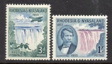RHODESIA & NYASALAND MNH 1955