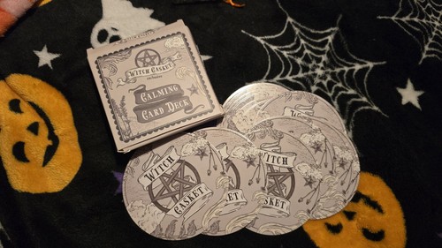 Witch casket calming - casket, deck