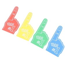 ༝4Pcs Sports Fan Foam Finger