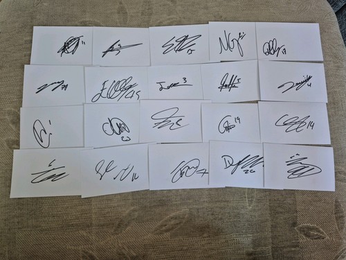 Signed motherwell scottish - motherwell,
