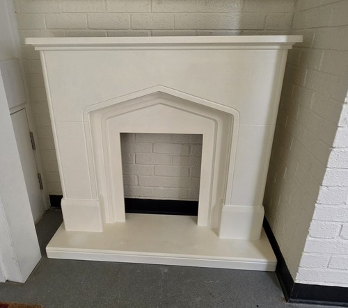 Fire surround with - with, built