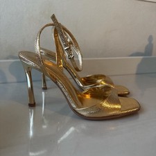 Zara patent-finish high heel