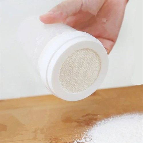 Plastic cocoa powder shaker - cocoa,